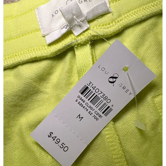 Lou & Grey Signature Soft Pull On Lounge Shorts And Shirt Set Medium Large - Picture 5 of 7